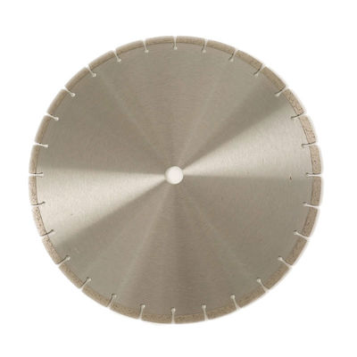 Máy ép lạnh chất lượng cao 16 inch 400 × 2.6 / 3.4 × 10 × 25.4mm × 28T Lưỡi kim cương được phân đoạn cho mục đích chung, đá