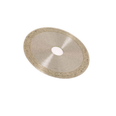 4,3 inch 110 × 1,2 / 1,8 × 10 × 20 mm Lưỡi kim cương vành liên tục ép lạnh cho gốm, đá cẩm thạch với tuổi thọ cắt dài