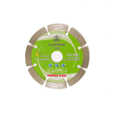Máy ép lạnh 4,3 inch 110 × 1,2 / 1,8 × 10 × 20 × 8T Lưỡi kim cương phân đoạn chất lượng cao cho mục đích chung với tuổi thọ cao