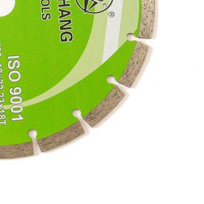 Máy ép nguội 230 × 1,8 / 2,6 × 10 × 22,23 × 18T Lưỡi cắt kim cương được phân đoạn Đĩa cắt sứ khô cho gốm, ngói, đá granit