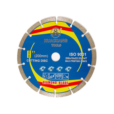 Máy ép nóng 200 × 1.6 / 2.2 × 10 × 22.23 × 14T Lưỡi cưa kim cương Phân đoạn kim cương &amp; Thân thép 65Mn cho gốm, ngói, đá granit, đá cẩm thạch