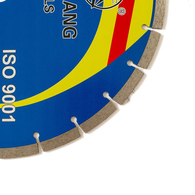 Máy ép nóng 350 × 2.2 / 3.2 × 10 × 25.4 × 24T thiêu kết Kim cương phân đoạn cho đá granit, đá cẩm thạch, bê tông và gạch