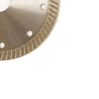 Máy ép nóng chất lượng cao 5 inch 125 × 1.2 / 2.0 × 10 × 22.23mm Lưỡi kim cương bằng sứ để cắt mục đích chung, gốm sứ, đá cẩm thạch