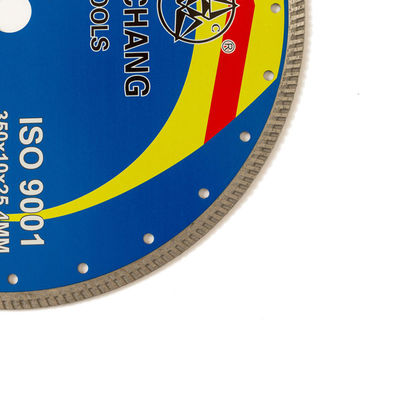 Máy ép nóng 14inch '350×2.2/3.2×10×25.4mm Lưỡi dao kim cương bằng sứ chất lượng cao Thân thép 65Mn với tuổi thọ cắt dài