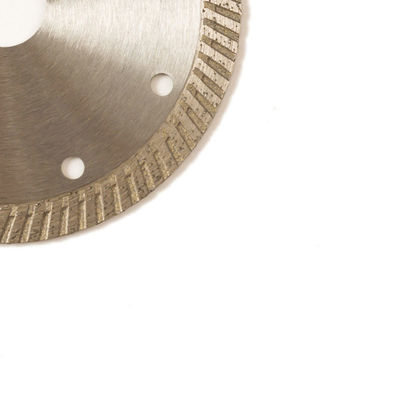 Máy ép nguội 5inch '125×1.2/2.0×10×22.23mm Lưỡi dao kim cương Turbo cho mục đích chung, gốm sứ, đá cẩm thạch và bê tông