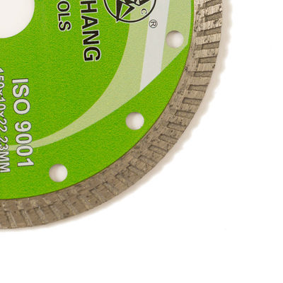 Cold Press 6inch '150×1.4/2.4×10×22.23mm Turbo Diamond Blade chất lượng cao cho mục đích chung, gốm sứ, đá cẩm thạch