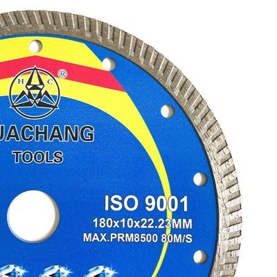 Lưỡi cắt kim cương 6 inch 180mm Đĩa cắt sứ chất lượng cao cho máy mài góc Boree 22,23mm