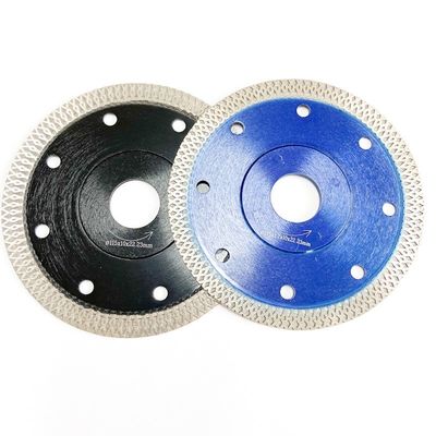 Máy ép nóng chất lượng cao 4inch 105x0.8/1.2x10x20mm Lưỡi cưa kim cương hình tròn màu xanh cho mục đích chung, gốm sứ, gạch