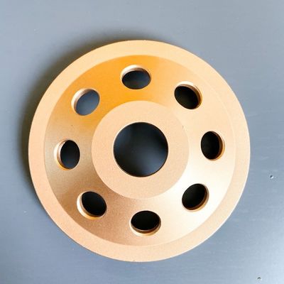 Cấp cao 4,5 inch Laser hàn Bánh xe kim cương một hàng 115mm cho bê tông, đá, vật liệu xây dựng cứng