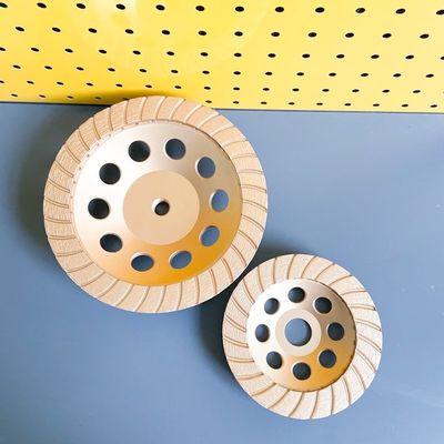 Công cụ HuaChang 6 inch thiêu kết 150mm Kim cương liên tục Turbo mài cốc bánh xe cho bê tông, đá, vật liệu xây dựng