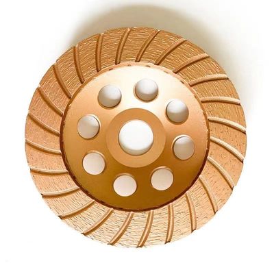 Chất lượng cao 7inch 180 × 4,5 × 20 × 22,23mm Bánh xe cốc mài Turbo liên tục cho bê tông, đá