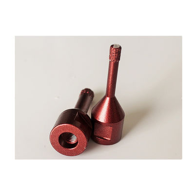 Mũi khoan lõi kim cương khô 10 × 10 × 60 × M14 chất lượng cao cho sứ Ganite Gạch gốm thủy tinh Mũi khoan đá cẩm thạch