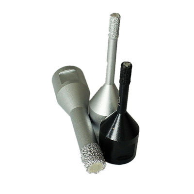 Mũi khoan lõi kim cương khô 14 × 10 × 60 × M14 với chất lượng cao cho sứ Ganite Ngói gốm thủy tinh Mũi khoan đá cẩm thạch