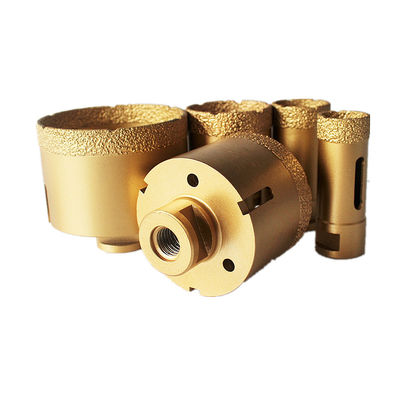 Mũi khoan lõi kim cương khô 28 × 10 × 60 × M14 cho gạch sứ Ganite Gốm sứ thủy tinh Mũi khoan bằng đá cẩm thạch với chất lượng cao