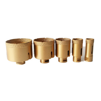 Mũi khoan lõi kim cương khô 32 × 15 × 60 × M14 cho gạch sứ Ganite Mũi khoan bằng đá cẩm thạch với chất lượng cao Tuổi thọ cao