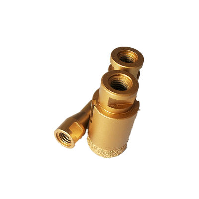Mũi khoan lõi kim cương khô 32 × 15 × 60 × M14 cho gạch sứ Ganite Mũi khoan bằng đá cẩm thạch với chất lượng cao Tuổi thọ cao