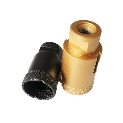 Mũi khoan lõi kim cương khô 25 × 60 × 20 × M10 với tuổi thọ cao chất lượng cao cho mũi khoan đá cẩm thạch sứ lát gạch Ganite