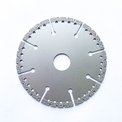 4,5 inch 115 × 1,4 / 2,4 × 8 × 9T × 22,23 Đĩa mài kim cương hàn chân không chất lượng cao cho đá cẩm thạch nhựa gốm