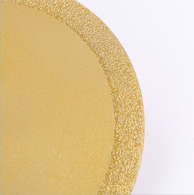 Lưỡi cưa kim cương hàn chân không 4,3 inch 110 × 1,2 × 5 × 20 mm để cắt gang bằng đá cẩm thạch Kim loại thép không gỉ khi cháy khẩn cấp