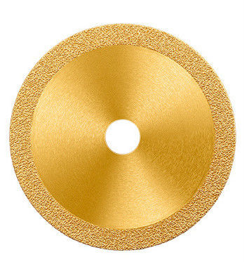 Lưỡi cưa kim cương hàn chân không 4.3 '' 110 × 1.2 / 2.2 × 5 × 20 để cắt gang đúc bằng đá cẩm thạch Kim loại thép không gỉ trong trường hợp khẩn cấp