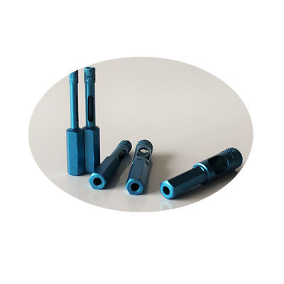 Mũi khoan lõi kim cương khô 8 * 65 * 10 mm cho gạch sứ Ganite Mũi khoan bằng đá cẩm thạch với chất lượng cao Tuổi thọ cao