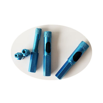 Mũi khoan lõi kim cương khô 8 * 65 * 10 mm cho gạch sứ Ganite Mũi khoan bằng đá cẩm thạch với chất lượng cao Tuổi thọ cao