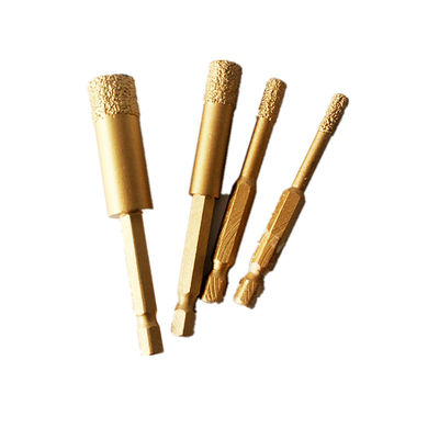 Mũi khoan lõi kim cương khô 10 * 65 * 10 mm cho gạch Ganite Sứ bằng đá cẩm thạch với chất lượng cao Tuổi thọ cao