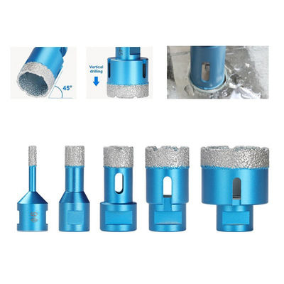 Diamond Core Bits 40 × 10 × 60 × M14 cho sứ Ganite Ngói gốm sứ thủy tinh bằng đá cẩm thạch với chất lượng cao