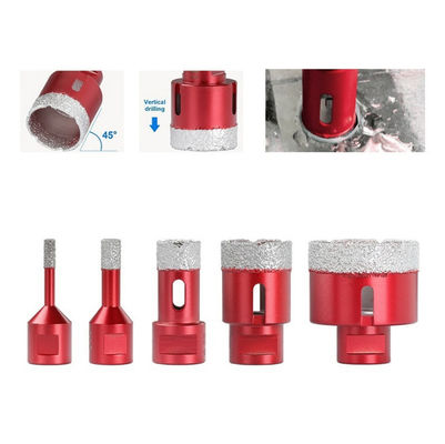 Mũi khoan lõi kim cương 30 × 15 × 60 × M14 dành cho mũi khoan bằng đá cẩm thạch bằng sứ Ganite với chất lượng cao Tuổi thọ cao