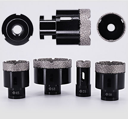 Diamond Core Bits 25 × 15 × 60 × M14 cho đá cẩm thạch sứ Ganite với chất lượng cao Tuổi thọ cao