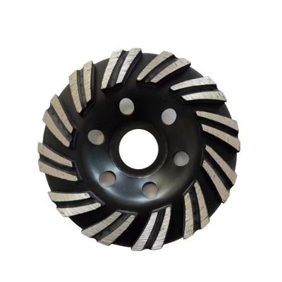 Bánh mài cốc kim cương phân đoạn 35mm 7 inch cho bê tông