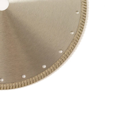 Máy ép lạnh chất lượng cao Lưỡi dao kim cương Turbo 12 inch '300 × 2.0 / 3.0 × 10 × 25.4mm cho mục đích chung, gốm sứ, đá cẩm thạch