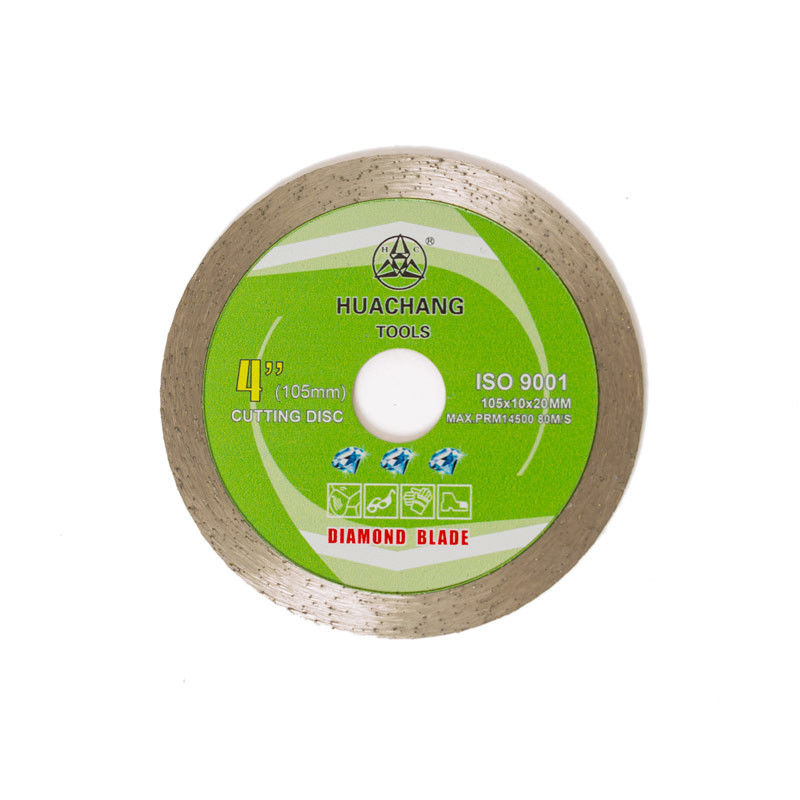 Lưỡi kim cương viền liên tục 105 × 1,2 × 20MM 4 inch cho gạch xây