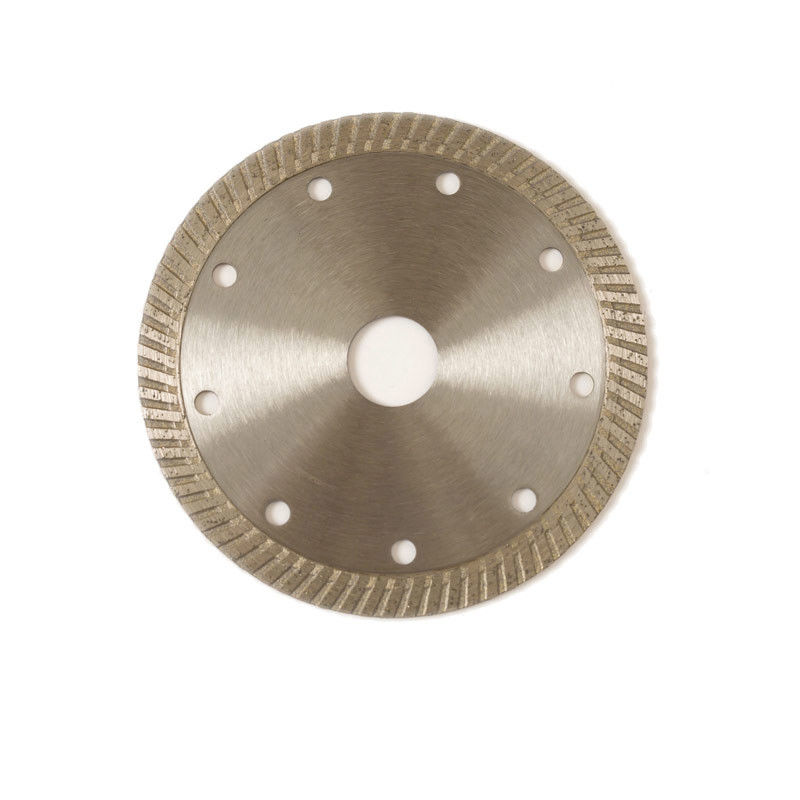 Máy ép nóng chất lượng cao 5 inch 125 × 1.2 / 2.0 × 10 × 22.23mm Lưỡi kim cương bằng sứ để cắt mục đích chung, gốm sứ, đá cẩm thạch