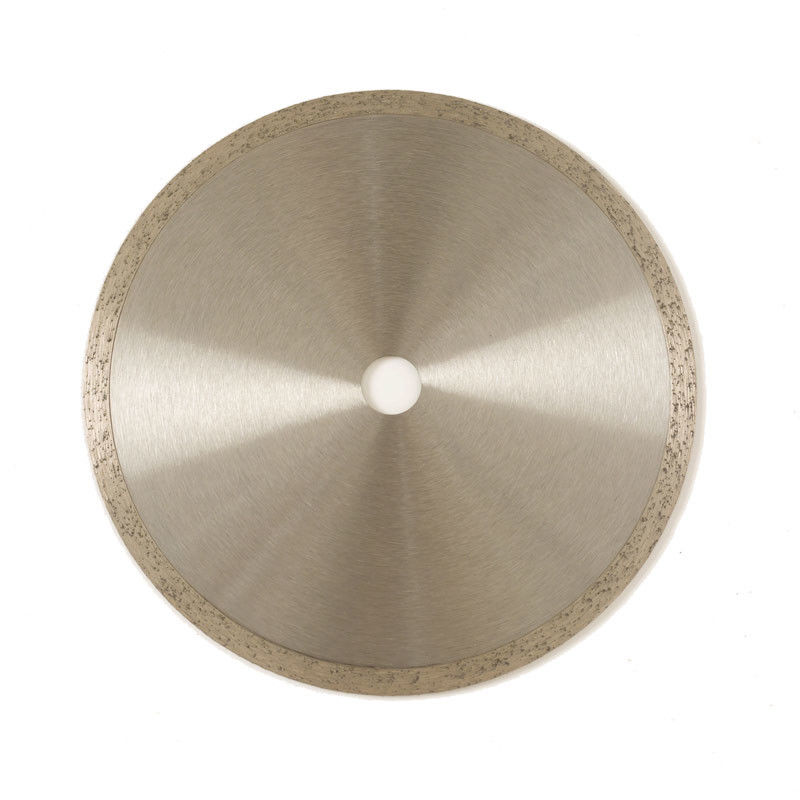 Máy ép nguội 9 inch 230 × 1.8 / 2.6 × 10 × 22.23mm Lưỡi kim cương vành liên tục cho gốm có tuổi thọ cao