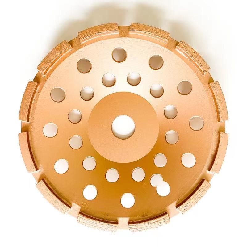 Nhà máy 7inch Laser hàn 180mm Diamond Single Row mài Cup Wheel cho bê tông, đá, vật liệu xây dựng cứng