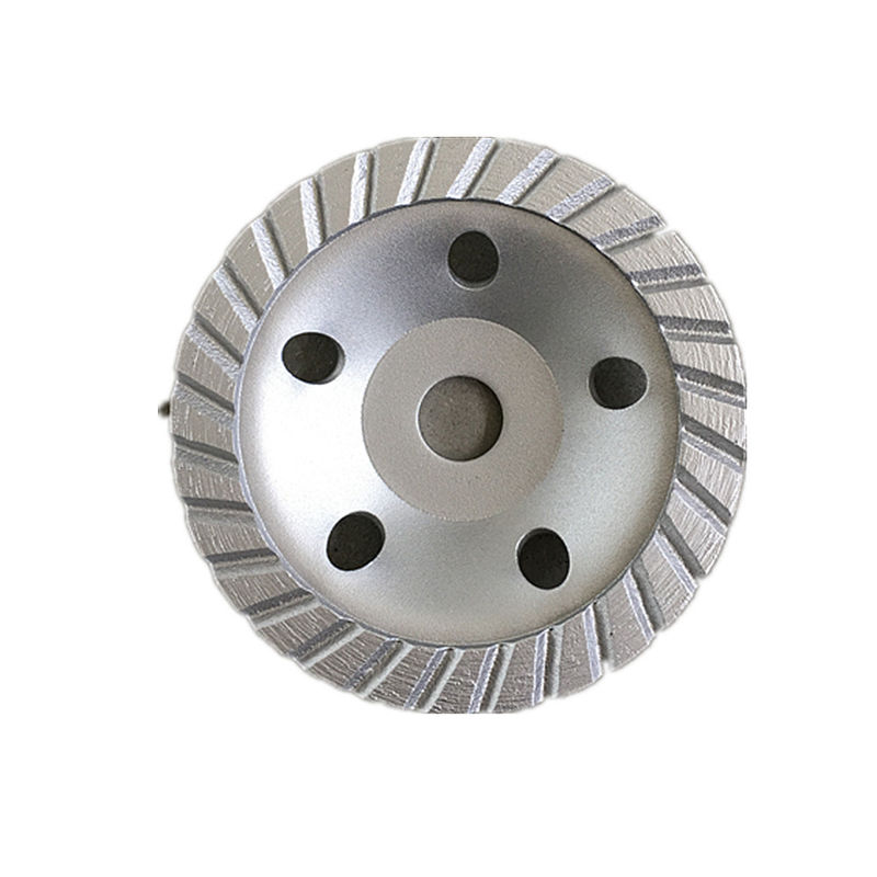 báo chí nóng 4 inch 105 × 4,5 × 20 × 22,23mm Bánh xe cốc mài liên tục bằng kim cương 105mm thiêu kết cho bê tông, đá