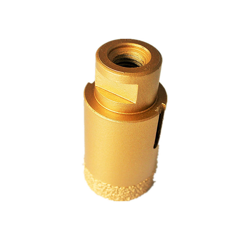 Mũi khoan kim cương HUACHANG 25 × 8 × M14 × 60MM chất lượng cao cho đá granit Mũi khoan kim cương hàn chân không chân không với tuổi thọ cao