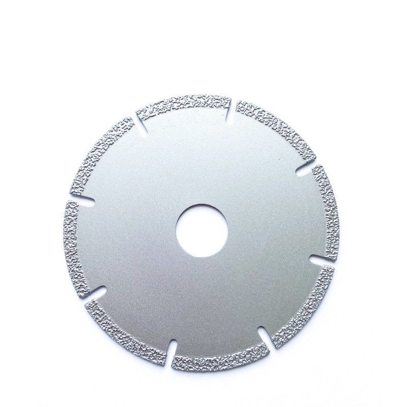 Chất lượng cao 105 × 0,5 / 1,0 × 5 × 20 × 8T Đĩa mài kim cương hàn chân không cho đá cẩm thạch nhựa gốm