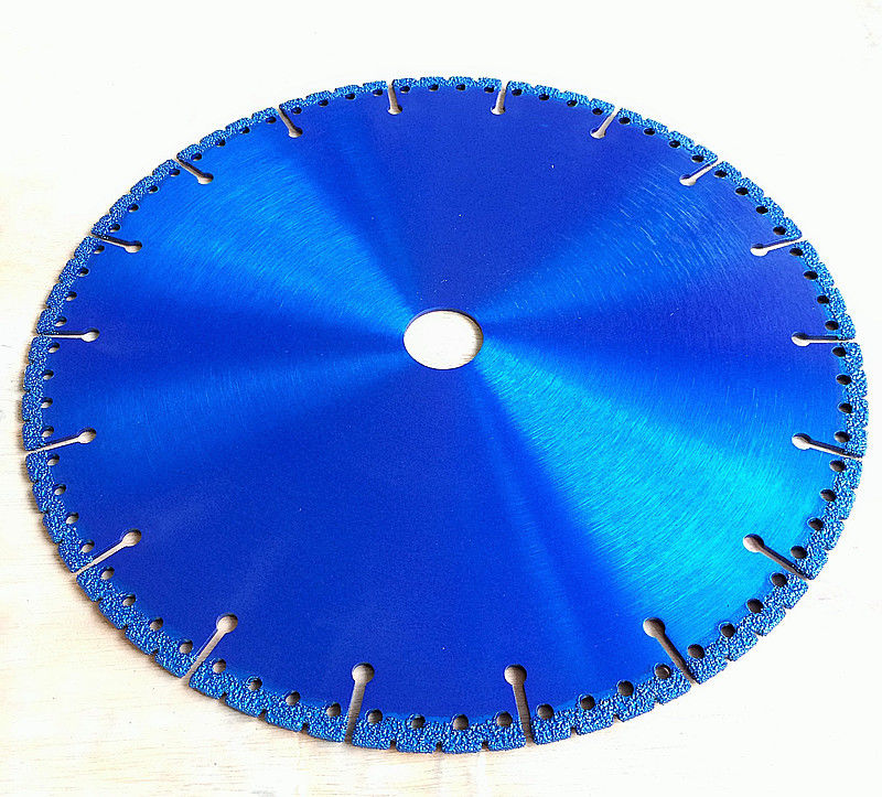Nhìn đẹp 9inch 230 × 1.8 / 2.7 × 8 × 18T × 22.23 Đĩa mài kim cương hàn chân không cho đá cẩm thạch nhựa gốm