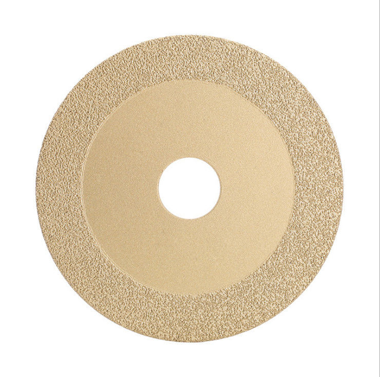 Lưỡi cưa kim cương hàn chân không 4.3 '' 110 × 1.2 / 2.2 × 5 × 20 để cắt gang đúc bằng đá cẩm thạch Kim loại thép không gỉ trong trường hợp khẩn cấp