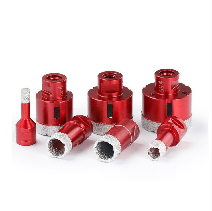 25 × 60 × 20 × M10 cho Bits lõi kim cương bằng sứ bằng sứ Ganite với chất lượng cao Tuổi thọ cao