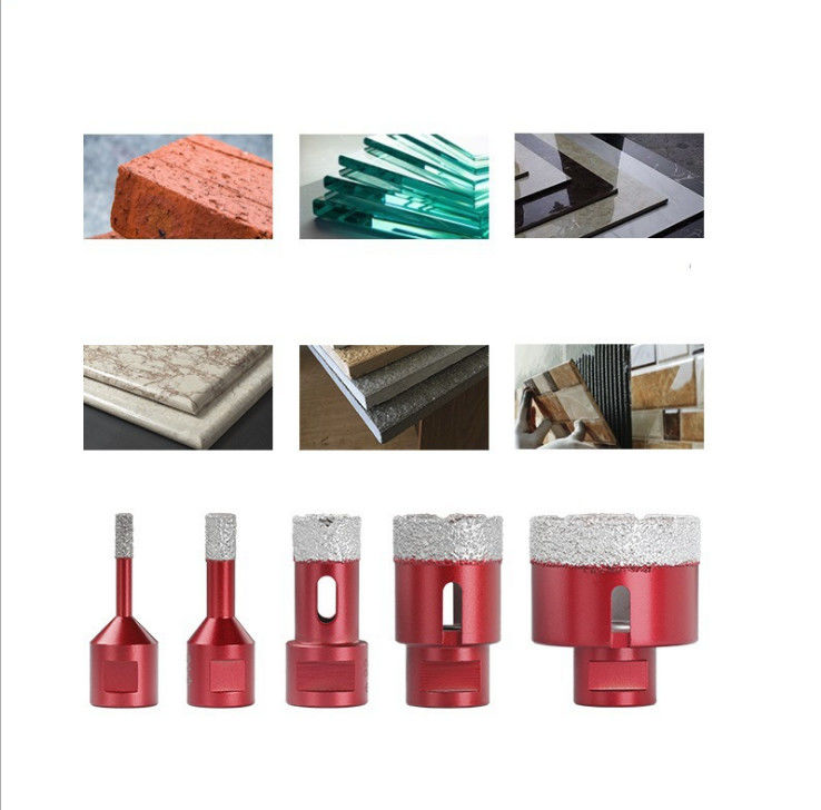 Diamond Core Bits 40 × 10 × 60 × M14 cho sứ Ganite Ngói gốm sứ thủy tinh bằng đá cẩm thạch với chất lượng cao