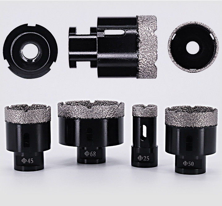Diamond Core Bits 25 × 15 × 60 × M14 cho đá cẩm thạch sứ Ganite với chất lượng cao Tuổi thọ cao